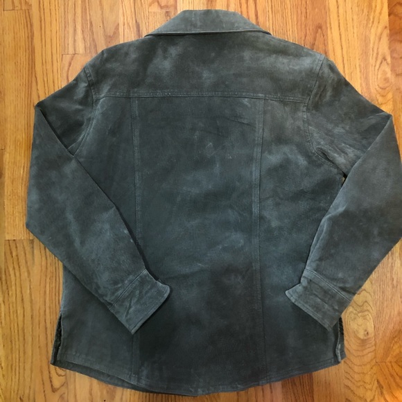 Vintage 100% suede leather Jacket - Picture 4 of 4